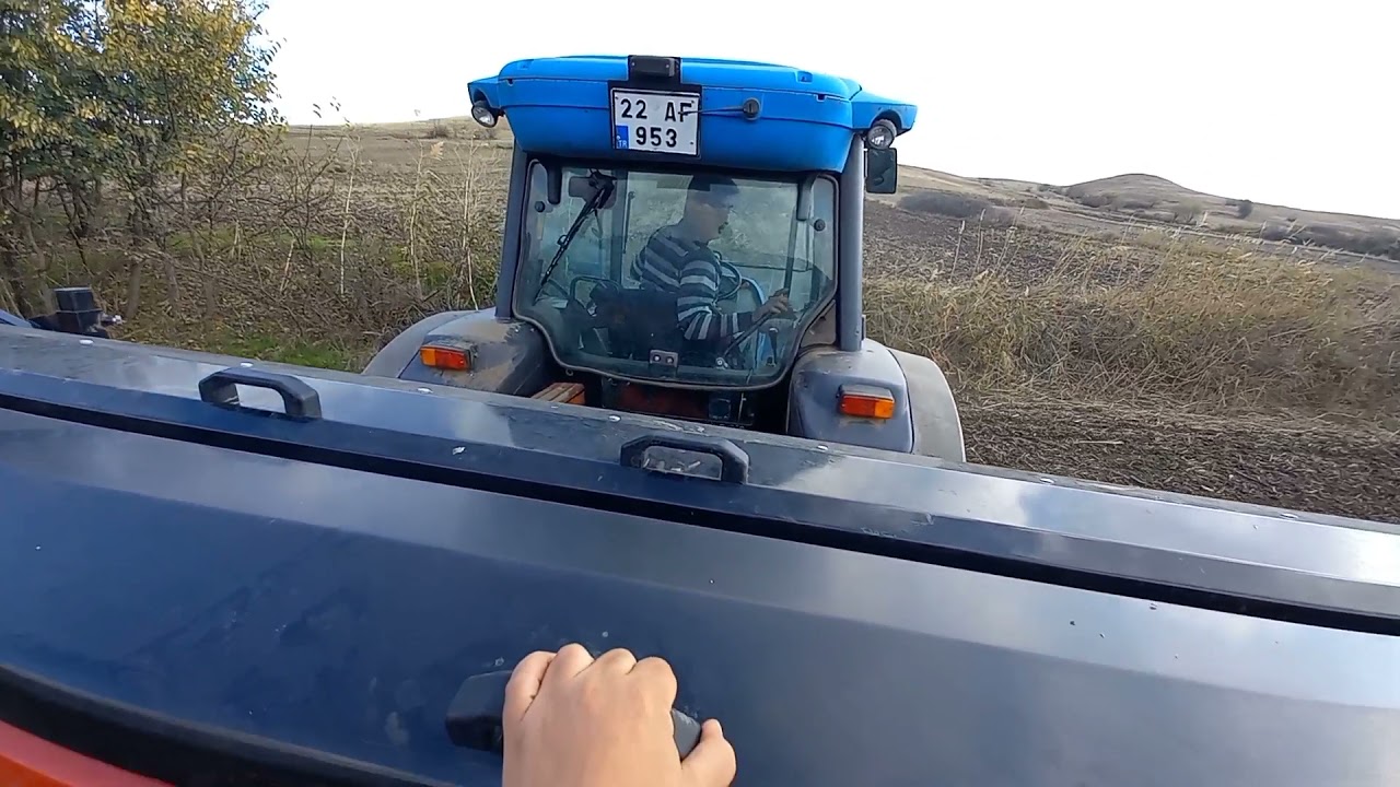 Trakya da #buğday ekimi başladı #landini traktör ve ceylan #elektronik iz bırakmalı #mibzer